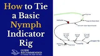Tie a basic nymph indicator rig