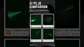 Comparing 4 LLMs Creating the Same Animation 🟢📡 | Radar Screen Sweep