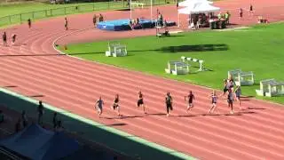100M 14W Final  Met West Regionals 2013                       084