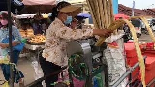 Local Market Scene At Rural , Not Busy Today So Quiet.