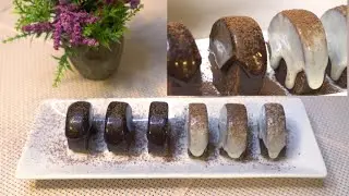 حلوى باردة بمكونات سهلة وبدون فرن #حلا_بسيط #easydessert #dessert #nobakedesserts   #chocolate