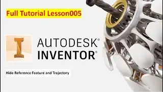 Autodesk Inventor Tutorial | Lesson005 | 3D Animation