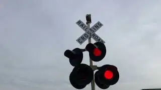 Ames Avenue railroad crossing, CN 5784, Marcus, IA