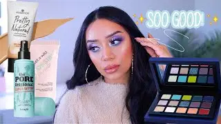 TESTING NEW DRUGSTORE MAKEUP + DOSSIER PERFUME | WOW!