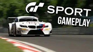 Игровой процесс и первые впечатления от GRAN TURISMO SPORT &mdash; N&uuml;rburgring Nordschleife GT3 Z4 (PS4...