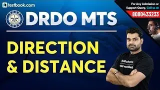 Direction and Distance Reasoning Questions | DRDO MTS 2020 Reasoning Ability Class by Abhinav Sir