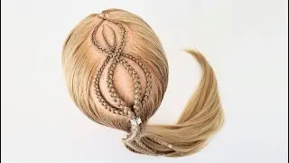 Infinity Braids ♾️ Slow and Detailed &ndash; Braiding Tutorial #106