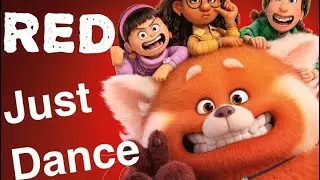 Just Dance RED movie / Turning red just dance for kids