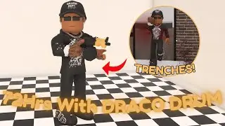 I Spent 72hrs in the Trenches with a DRACO DRUM in South Bronx The Trenches Roblox!