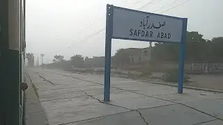 Pakrail branch line | Fast Action | karakoram express 42DN fast skipping safdrabad railway station