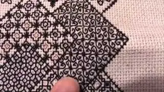 Blackwork Sampler Update (Blocks 6 + 7)