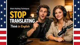 How to Think in English WITHOUT Translating | Fluency & Brain-Hacking Techniques for ESL Learners
