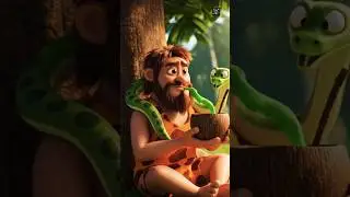 dangerous😡 aadimanav😱 #aishort #caveman #animation