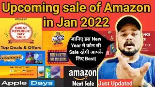Amazon Upcoming Sale January 2022 Deal & Offer | Amazon Great Republic Day Sale Date & Best offers😍