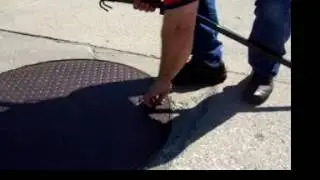 Underground Petroleum Tank Manhole Cover Lifter