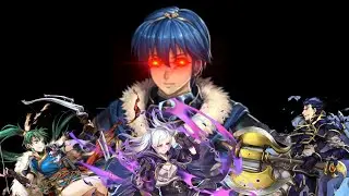 Abyssal Lyn, Hector, and Robin vs  Legendary Marth and Friends &ndash; [FEH] Fire Emblem Heroes