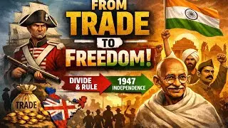 Trade to Takeover: The Clever British Plan That Ruled India for 200 years | Animated History 