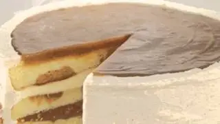 Salted Caramel Vanilla Crunch Cake