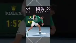 Djokovic SMASHES racket !!!