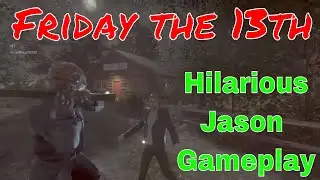 Hilarious Jason Gameplay ft. Yujiro11 - Friday the 13th the Game