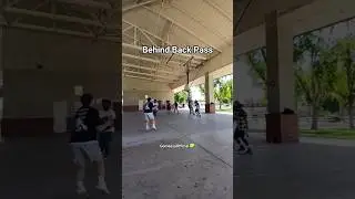 Behind Back Pass #viralshort #trending #sports #BasketBall #shorts #shot #pass