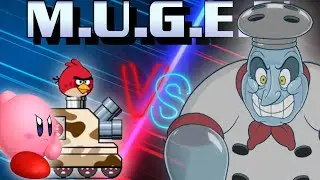 REQUESTED BY @saustin2483: Kirby and Angry Birds Tank vs Chef Saltbaker - Mugen Battle