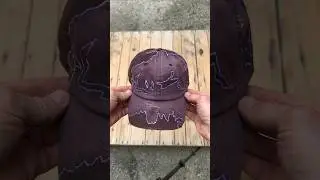 Bleach & Paint Burple Dad Hat #justcreate #dnstyle