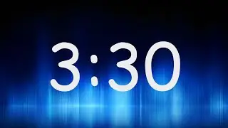 3:30 Minutes Timer / Countdown from 3min 30sec