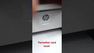 Formatter card  issue