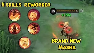 BIGGEST UPDATE: MASHA ALL SKILLS REWORKED (TUTORIAL)