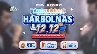 JakartaNotebook Harbolnas 12.12 | Harbolnas 2020 Indonesia