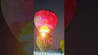 hot air balloon🤩turkey❌️hyderabad✅️dis sankranthi kamal kardiya hyderabad🚩 #hotairballoon #hyderabad