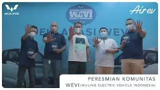 Peresmian Komunitas WEVI (Wuling Electric Vehicle Indonesia)