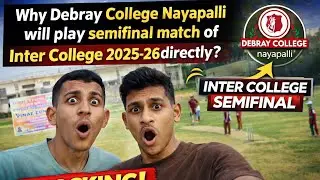 Cricket Semifinal Match // Inter College Cricket Match Adaspur #intercollegecricket #newvlog #twins 