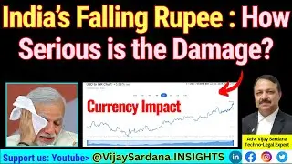 भारत के एक साल में 5 लाख करोड़ रुपये डूबे #vijaysardana #currency #usd #india #importexport #trade