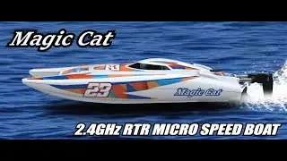 Joysway 8108V6 Magic Cat V6 2 4GHz RTR micro RC toy boat speed boat Catamaran top speed 20kmh
