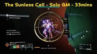 The Sunless Cell - Solo GM - 33 mins - Prismatic Warlock - Episode Heresy