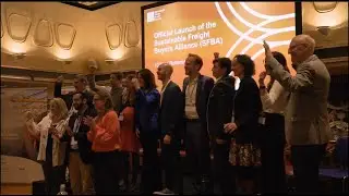 The official launch of the Sustainable Freight Buyers Alliance (SFBA) during Smart Freight Week 2022
