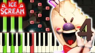 Mysterious factory - ICE SCREAM 4 [Piano Tutorial]