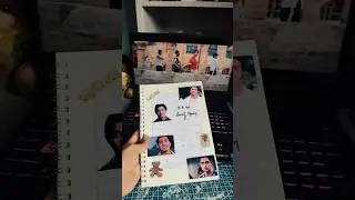 Ep.18/30🐝 my childhood crush 😍| easy scrapbook ideas #notebookmovie #journaling #shortsfeed