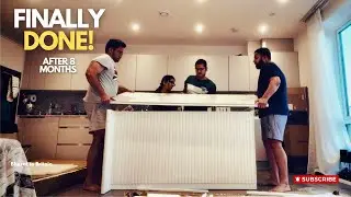 Homary Kitchen Island Disaster to Dream Setup! 😭➡️😍 Final Installation After Months! Home Upgrade