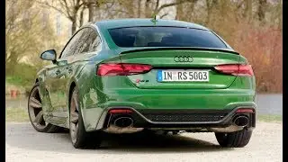 Audi RS5 Sportback (2020) - Drive, Sound, Exterior, Interior // Sonoma Green