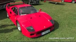 Ferrari F40 - Start up sound and overview