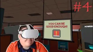 WORKIN' THE NINE TO FIVE | Job Simulator #4 (Meta Oculus Quest 2 VR Gameplay)