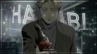 Johan Liebert 🖤 | Habibi [AMV Edit] ✨ (Monster Anime) | #animeedit #trending #viralvideos