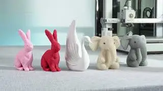 TINMORRY Matte PLA 3D Printing Filament Model Showcase