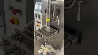 VFFS packing powder machine small bag packer #machine #cleanerfillingmachine #industrialmachine #cnc