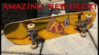 Vamos Skateboards GOLD PIZZA Skateboard Setup 2019 | VMS Distribution