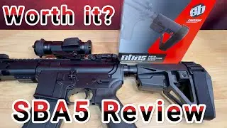 Распаковка и обзор характеристик SB Tactical SBA5 Brace | Первый взгляд