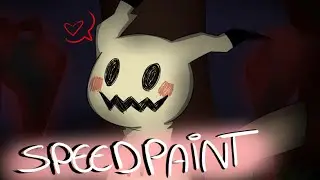 (speedpaint) Mimikkyu pokemon